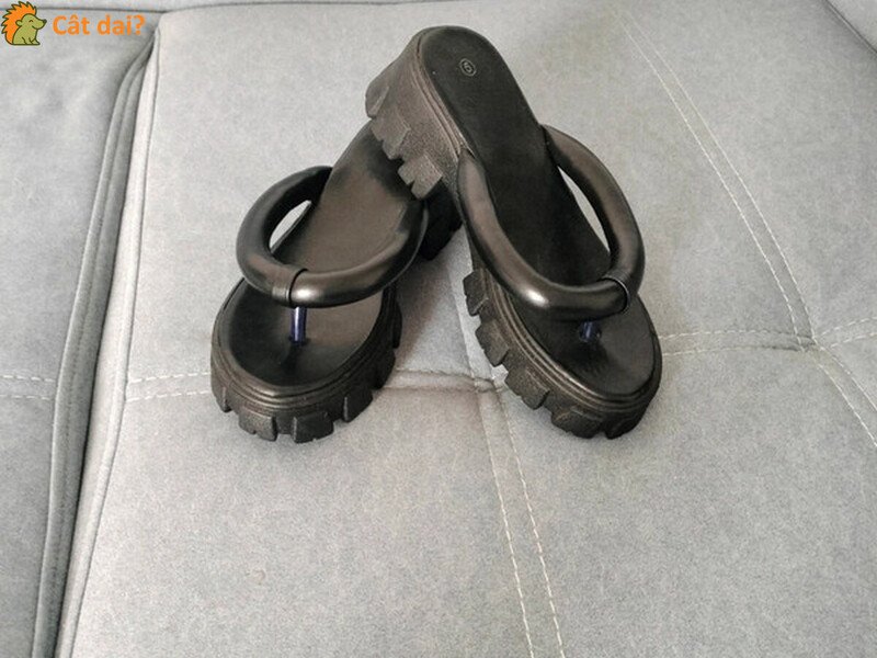 Sandale dama, platforma, culori multiple - 1/4