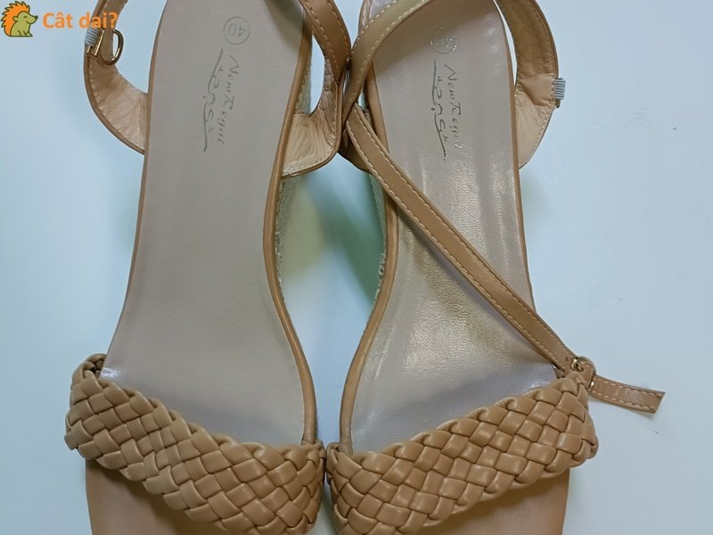 Sandale cu platformă, bej, maro - 4/4