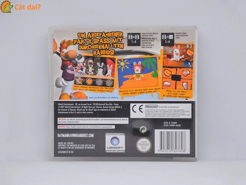 Rayman Raving Rabbids 2 -  Nintendo DS - 2/4