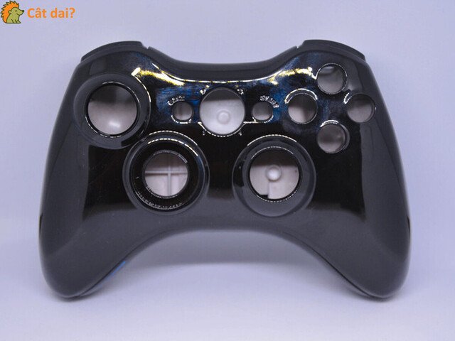 Carcasa Maneta Xbox 360 neagra lucioasa