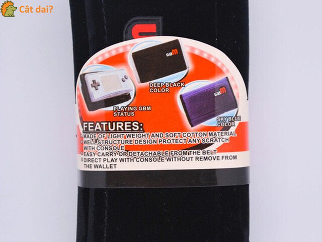 Husa de protectie tip portofel – Game Boy Micro