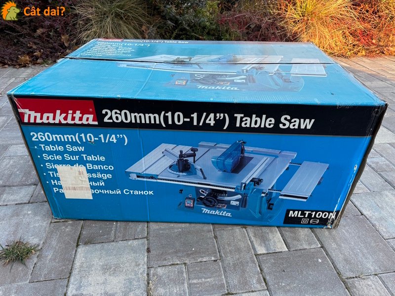 Fierăstrău de Banc Makita MLT100, 260mm - Nou, în Cutie Originală - 2/4