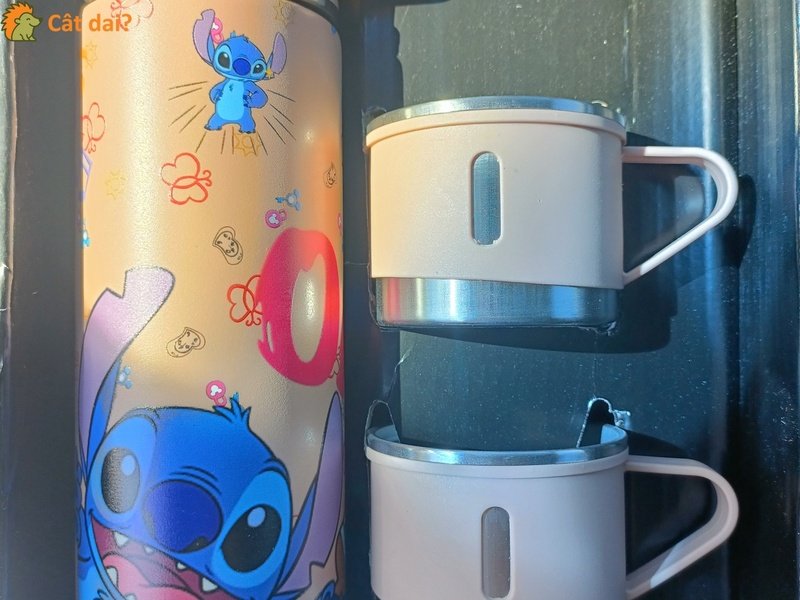 Termos cu doua cani Stitch - 3/3