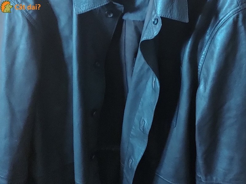 Sacou din piele Massimo Dutti, marimea XL - 1/5