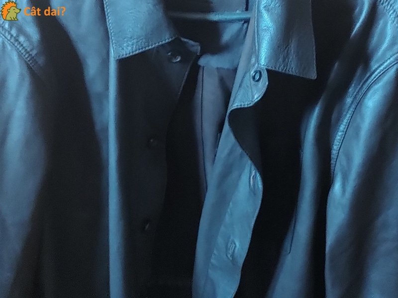 Sacou din piele Massimo Dutti, marimea XL - 2/5