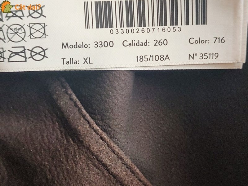 Sacou din piele Massimo Dutti, marimea XL - 3/5