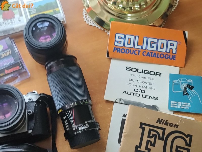 Set foto vintage - Nikon, blitz-uri, obiective si accesorii - 2/10