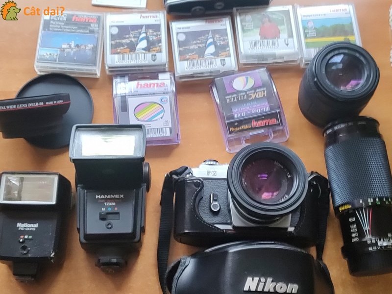 Set foto vintage - Nikon, blitz-uri, obiective si accesorii - 6/10