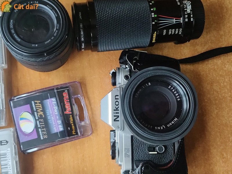 Set foto vintage - Nikon, blitz-uri, obiective si accesorii - 7/10