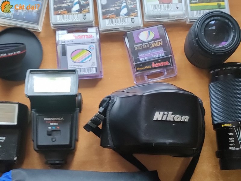 Set foto vintage - Nikon, blitz-uri, obiective si accesorii - 9/10