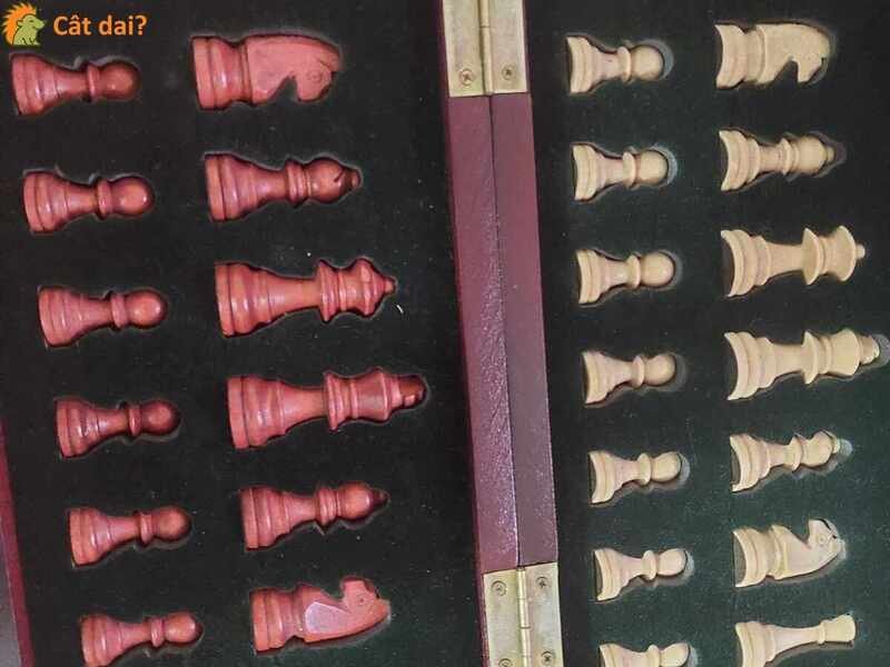 Set de sah din rășină, tematică asiatică - 1/10