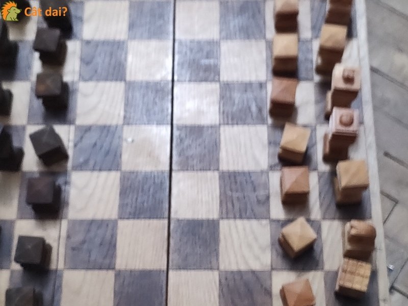 Set de sah din rășină, tematică asiatică - 4/10