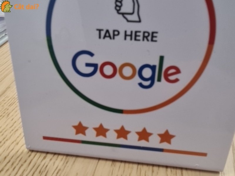 Display recenzii Google - Review us on Google - 2/3